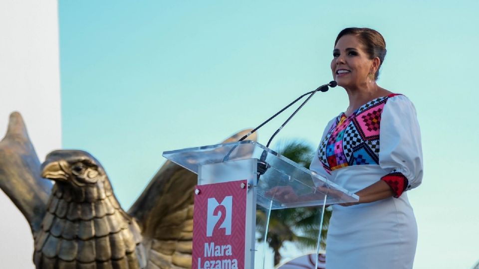 Mara Lezama, gobernadora de Quintana Roo.
