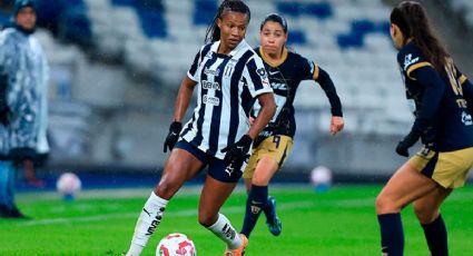 Rayadas imparable, vence 2-1 a Pumas Femenil