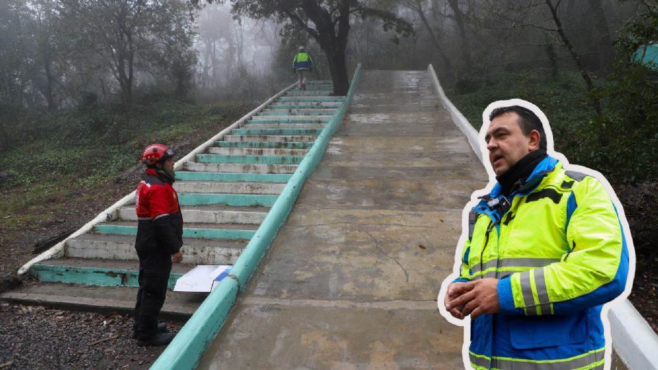 Los elementos del 911 de San Pedro Garza García se mantienen en alerta para salvaguardar a los visitantes.