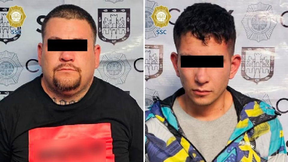 Dos hombres fueron detenidos en la alcaldía Iztapalapa.