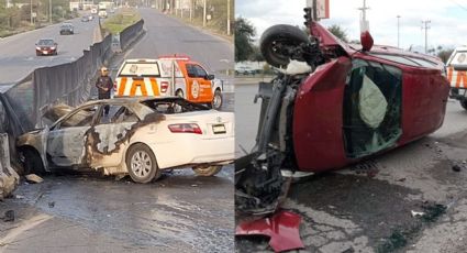 Dos accidentes en avenida Concordia moviliza a cuerpos de emergencia