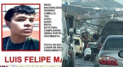 Protestan por desaparición de joven desaparecido en García, NL y bloquean avenida