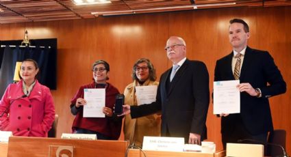 CNB dona un escáner biométrico a la Escuela Nacional de Ciencias Forenses de la UNAM