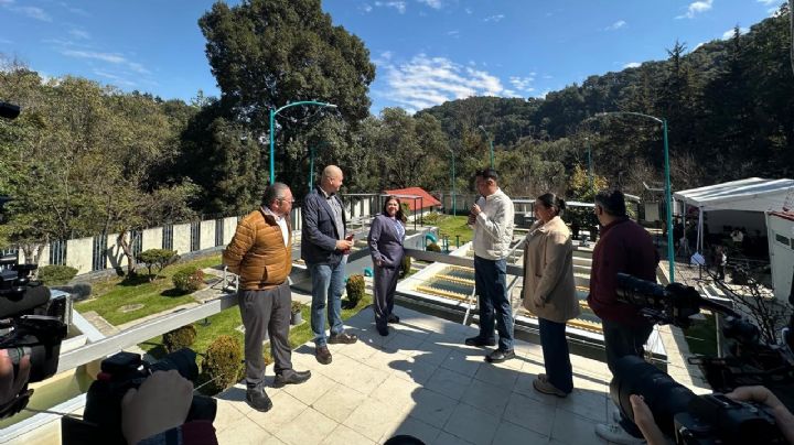 Inauguran planta potabilizadora que garantizará agua potable todo el año a Magdalena Contreras