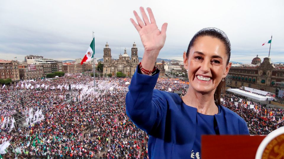 Claudia Sheinbaum presentó su primer informe con motivo de sus 100 días de gobierno.