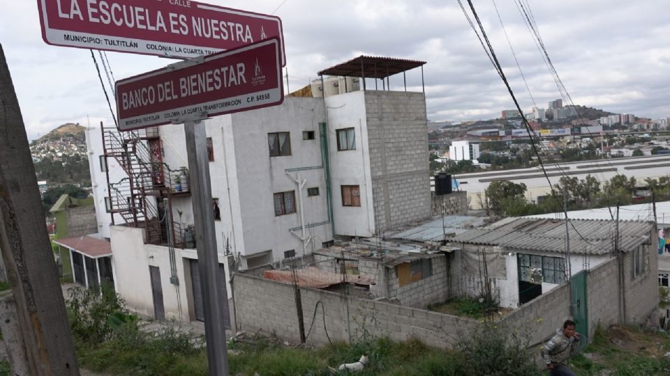 Vecinos de Tultitlán, Edomex, rechazaron el cambio de nombre de su colonia a Cuarta Transformación.