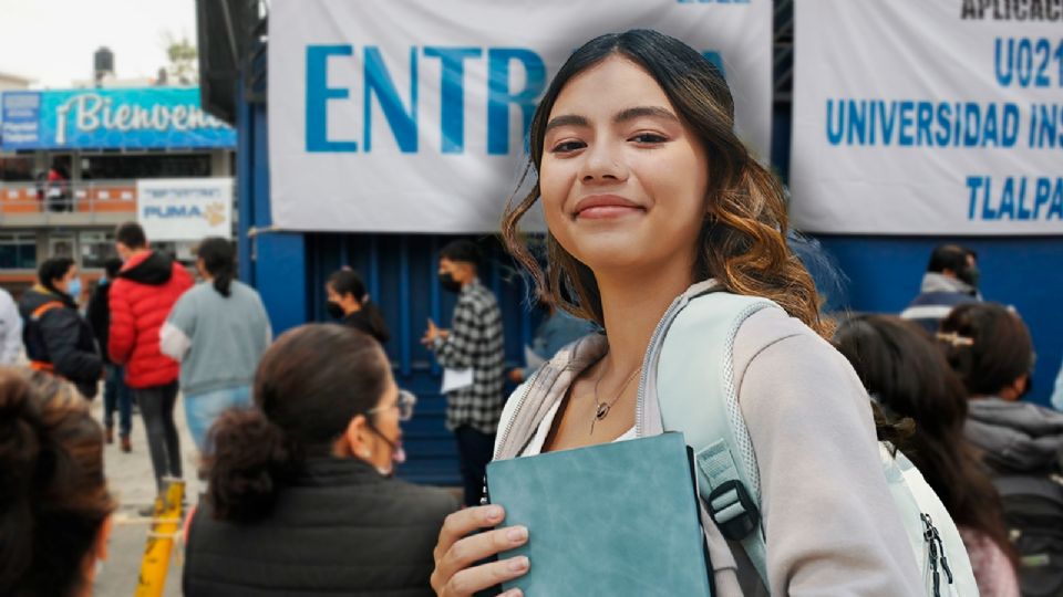 Registro al examen de ingreso a la UNAM.