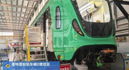 Hacen pruebas a vagones de Metrorrey en China