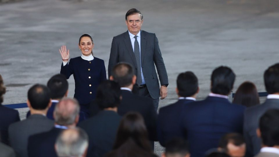 Sheinbaum y Ebrard presentaron el Plan México ante empresarios.