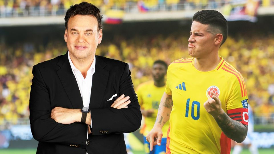 James Rodríguez es el capitán de la selección colombiana.