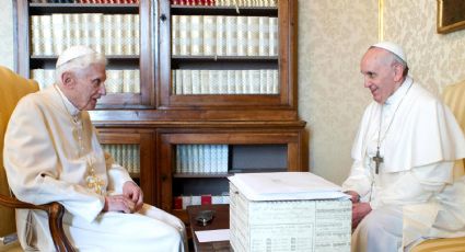 El papa Francisco revela que Benedicto XVI le entregó una caja blanca con archivos ‘oscuros’ del Vaticano