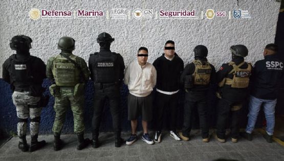 Capturan policías y militares a dos extorsionadores de joyeros del Centro Histórico