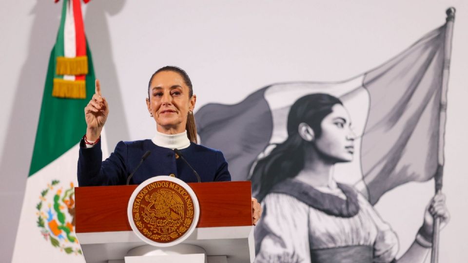 Claudia Sheinbaum Pardo, presidenta de México.