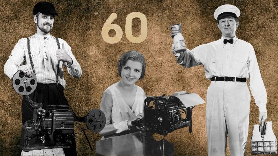 Trabajos de la década de los 60 que ya no existen