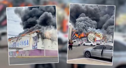 Culiacán: Reportan incendio de grandes dimensiones en casino (videos)