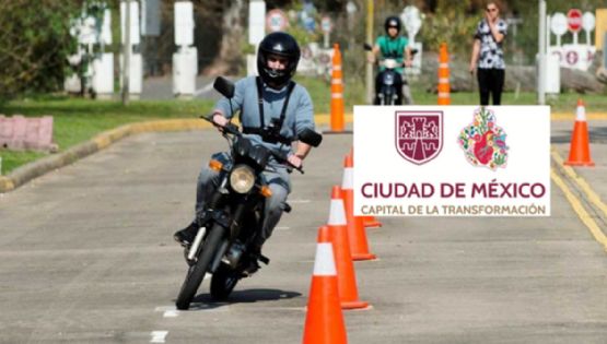 Así puedes tomar un curso gratis de manejo de motocicleta en CDMX