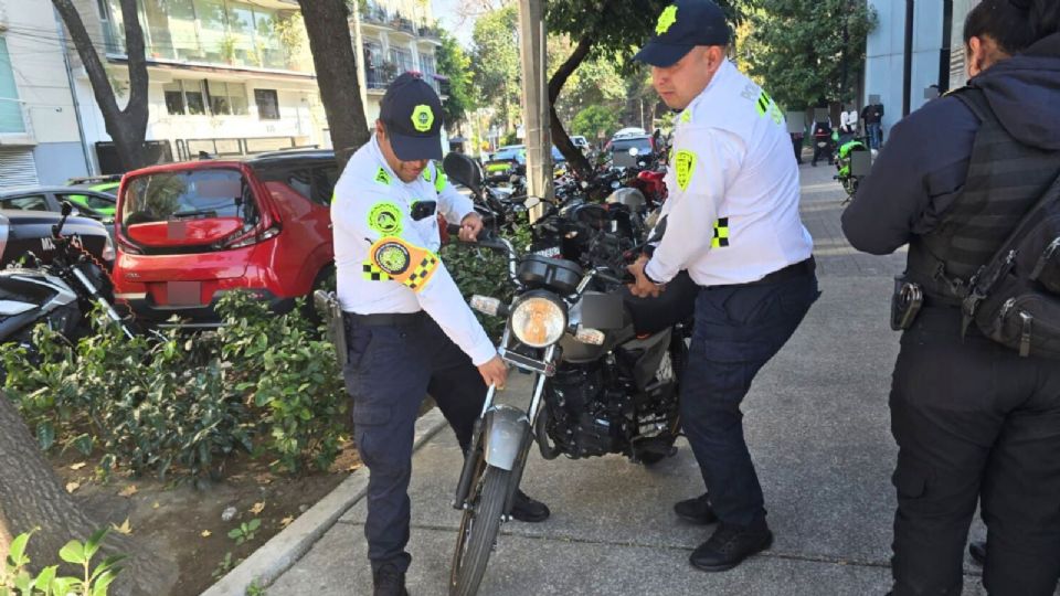 Mediante estas acciones, la SSC atendió las denuncias ciudadanas en materia de vialidad.