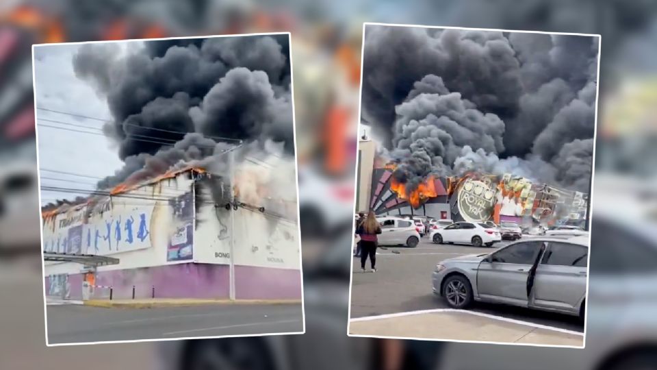 Un incendio de grandes dimensiones se registra en Culiacán.