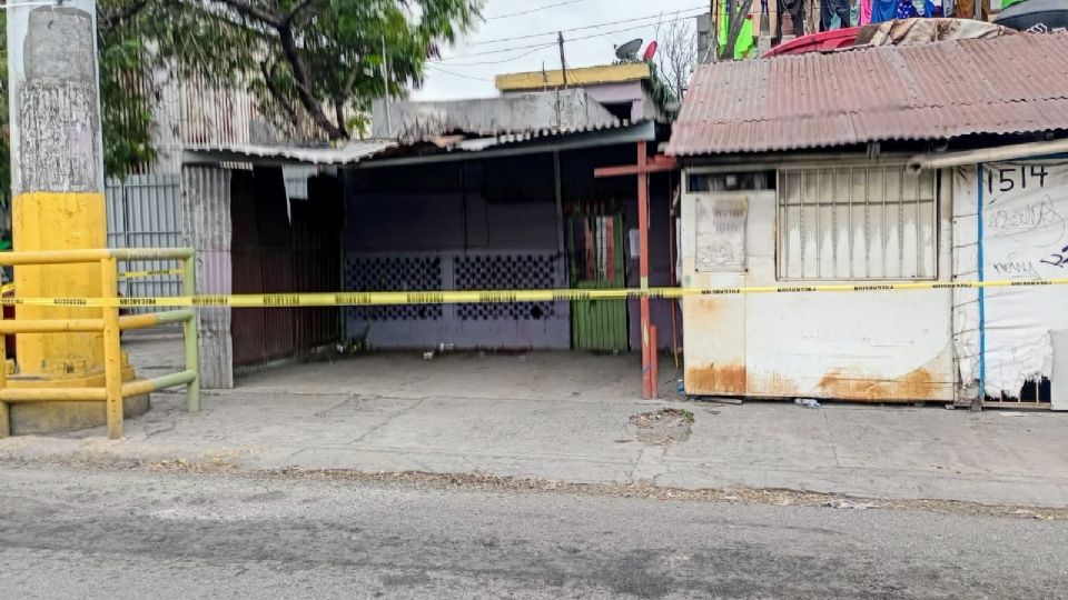 Domicilio cateado en la colonia Garza Nieto.