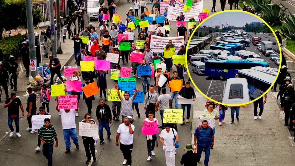 Si aún te preguntas si habrá bloqueo de autopistas, la respuesta es no; sin embargo, los transportistas marcharán hacia el Zócalo.