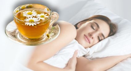 ¡No puedo dormir! Esta mezcla de té de manzanilla te ayudará con ello