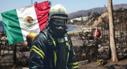 Incendios en Los Ángeles: Mujer rompe en llanto y agradece a bomberos mexicanos | VIDEO