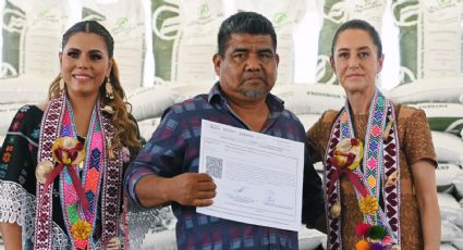 Claudia Sheinbaum da inicio al Programa Nacional de Fertilizantes para el Bienestar en Guerrero