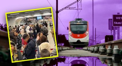 Tren Interurbano deja varados por una hora a más de 300 pasajeros | VIDEO