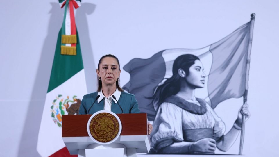 Claudia Sheinbaum Pardo, presidenta de México.