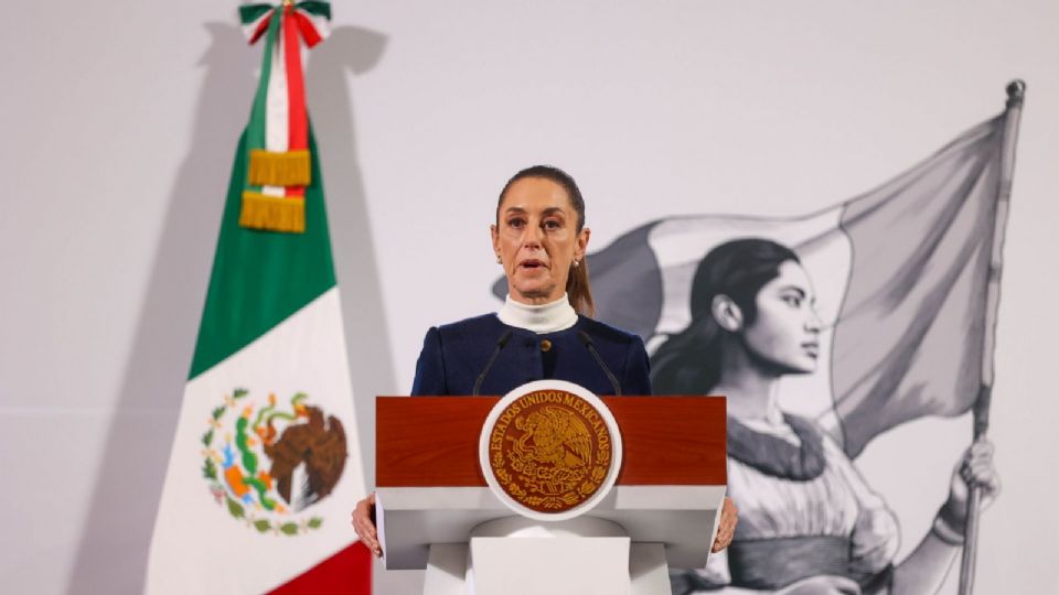 Claudia Sheinbaum Pardo, presidenta de México.