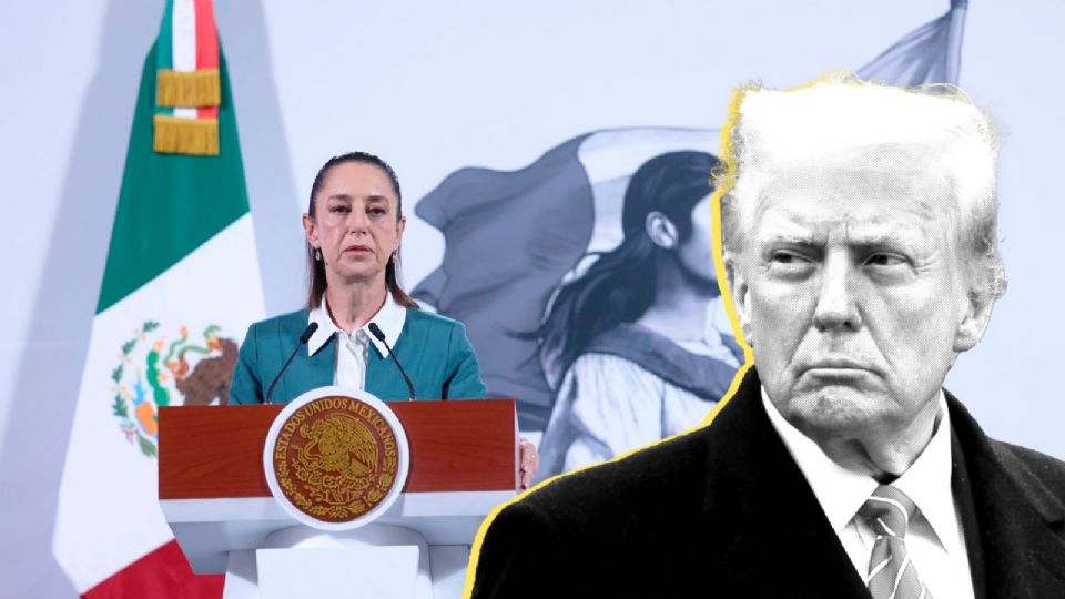 Claudia Sheinbaum, presidenta de México, dice que gobierno de Trump no aplicará aranceles a México.