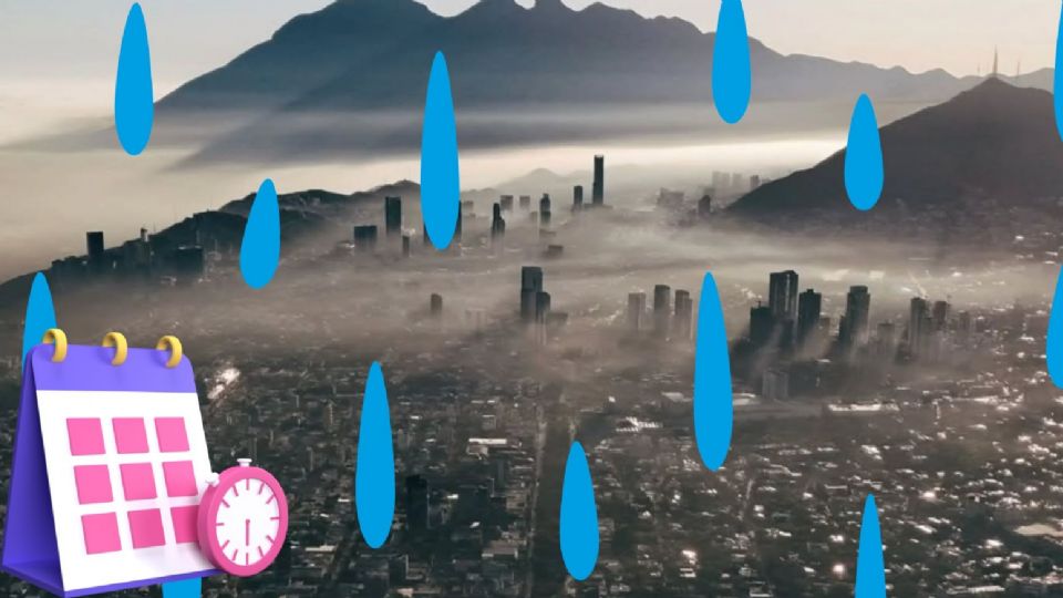 ¿A qué hora llueve en Monterrey este martes 21 de enero?