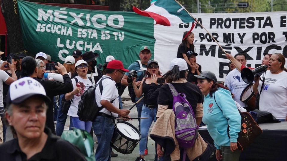 Protesta contra la Reforma al Poder Judicial.