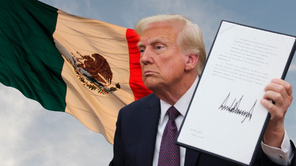 Donald Trump firmó una serie de decretos en su primer día.