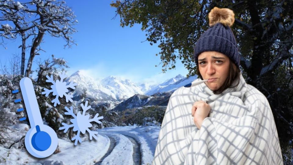 Ante las bajas temperaturas y caída de aguanieve, sigue estas recomendaciones para cuidar tu salud