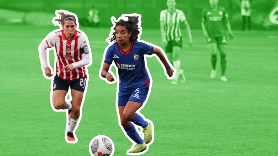 Cruz Azul vs Chivas femenil.