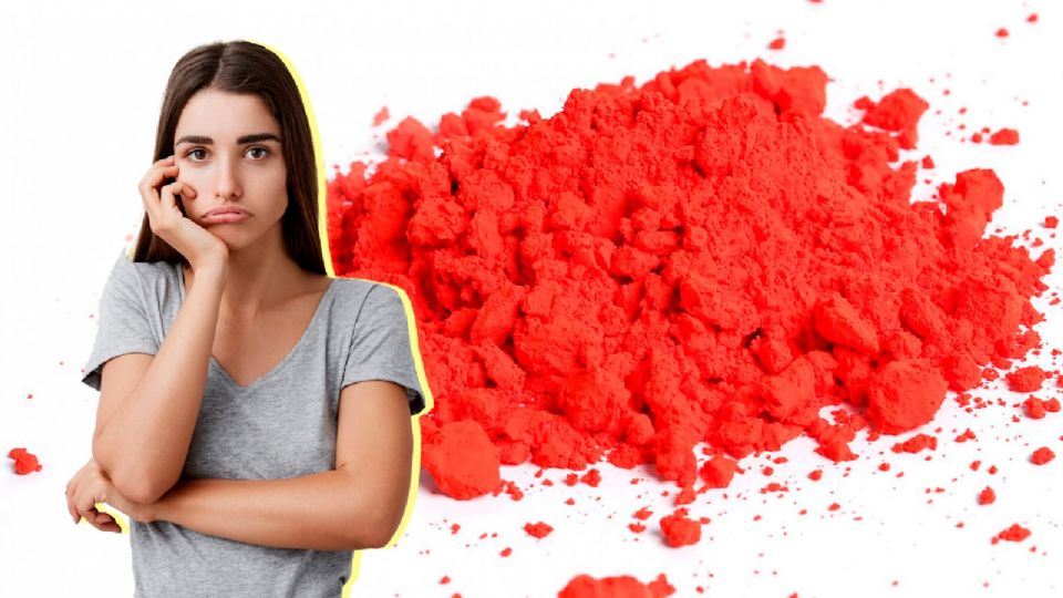 Efectos del colorante rojo 3 en la salud.