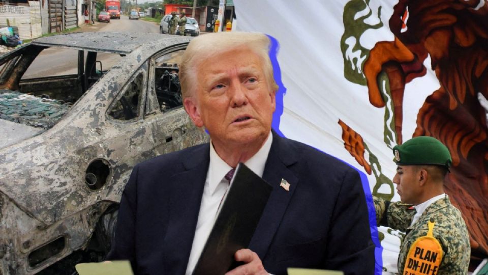 Donald Trump y la violencia en México.