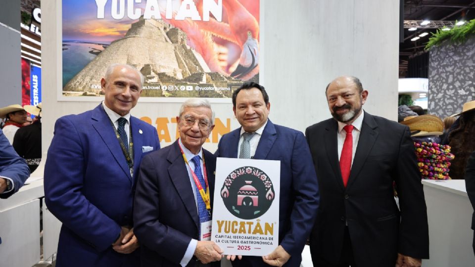 El Gobernador Joaquín Díaz Mena lidera la participación de Yucatán en FITUR 2025.