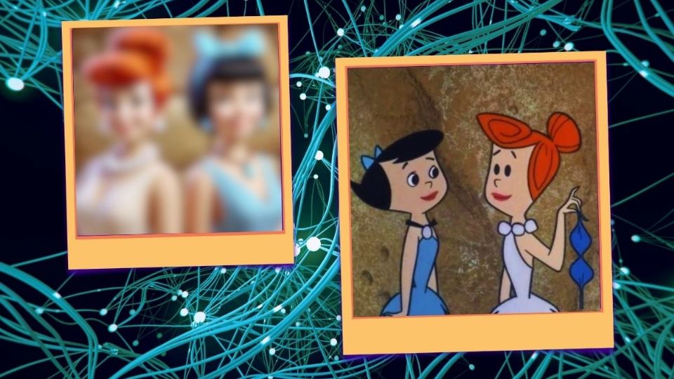 Así se ve la versión real de Vilma y Betty de Los Picapiedra hecha con inteligencia artificial