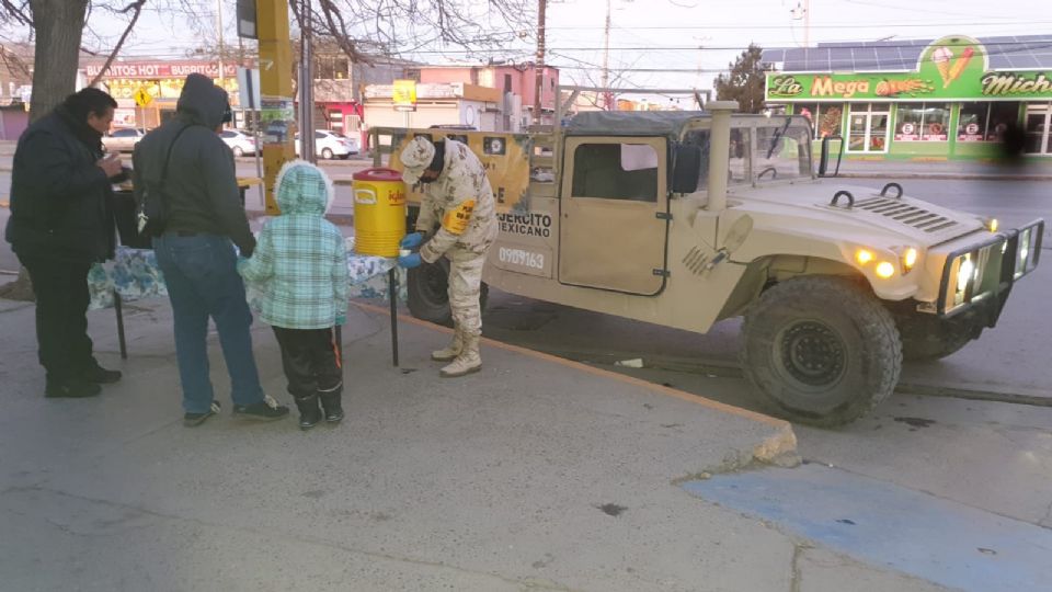 Estas acciones son reflejo del humanismo de los integrantes del Ejército, Fuerza Aérea y Guardia
Nacional.