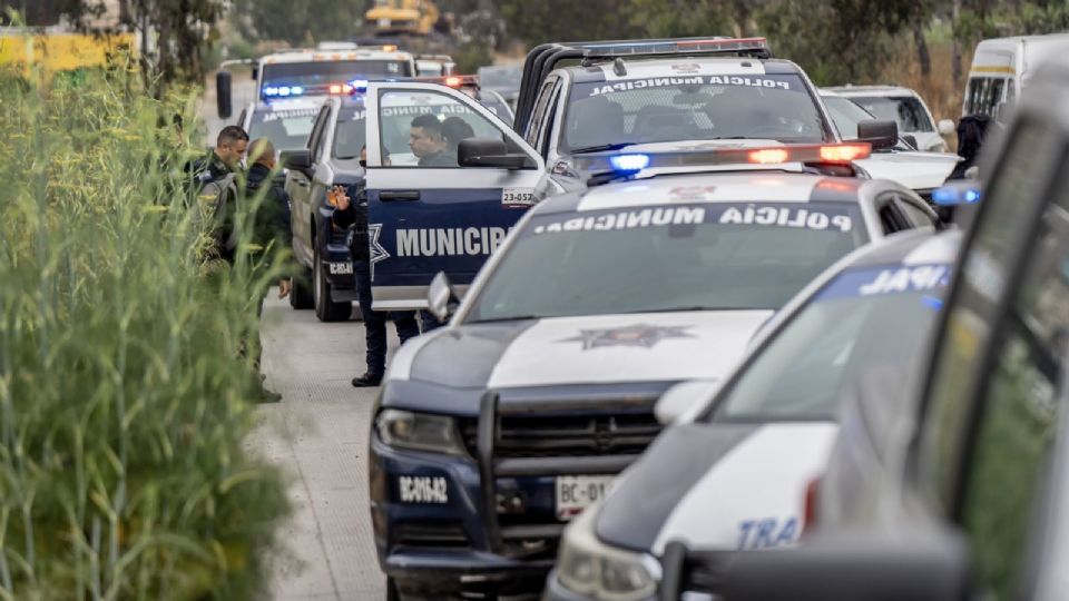 Policía en Tijuana.