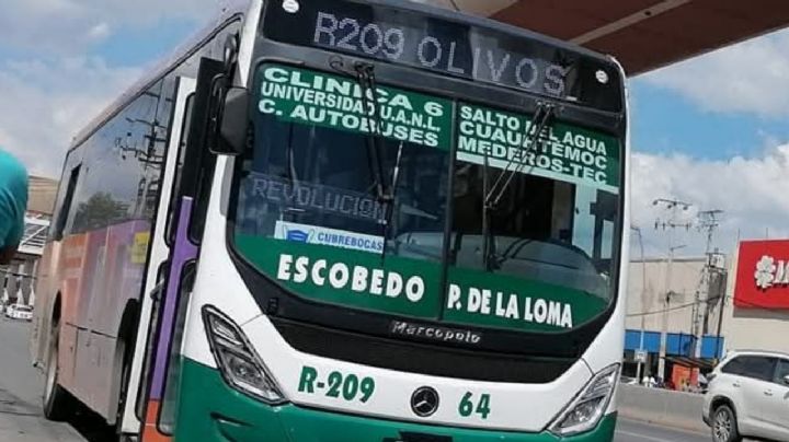 Aumenta tarifa de la Ruta 209: ¿A cuánto sube el pasaje en Nuevo León?