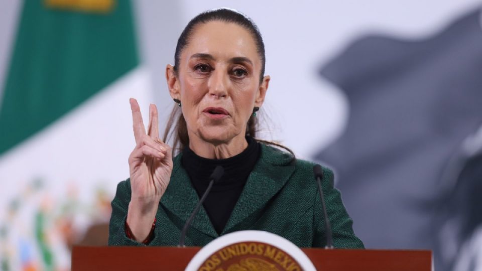 Claudia Sheinbaum Pardo, presidenta de México.