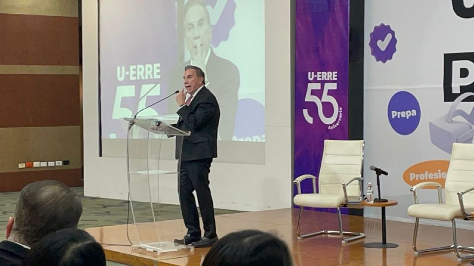 Javier Laynez Potisek, ministro de la Suprema Corte de Justicia de la Nación, durante un foro en la Universidad U-ERRE.