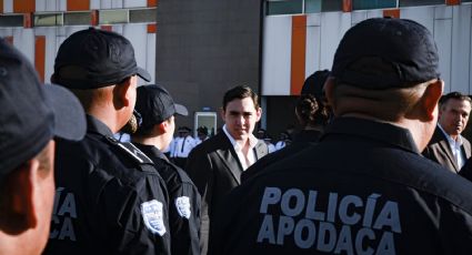 Reconoce César Garza a policías por mejora en índices de seguridad