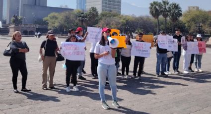 Manifestantes exigen justicia tras la muerte de Lluvia Zaileth Cabral Barrón