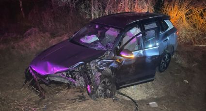 Accidente en Montemorelos deja un muerto y dos lesionados