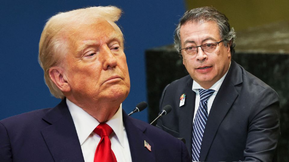 Gustavo Petro cedió ante los aranceles de Donald Trump.