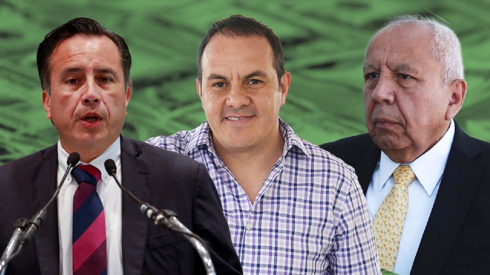 Cuitláhuac García, Cuauhtémoc Blanco y Francisco Garduño están siendo investigados.